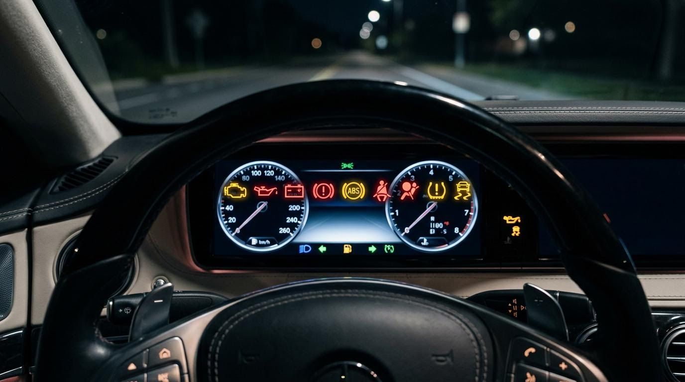 Co oznaczają kontrolki na desce rozdzielczej samochodu?