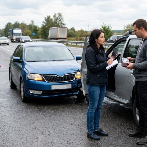 Co robić po stłuczce: poradnik dla każdego kierowcy