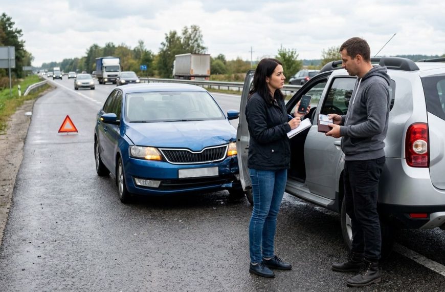 Co robić po stłuczce: poradnik dla każdego kierowcy