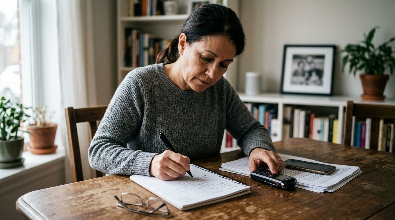 Krok 2: Dokumentacja i oświadczenie sprawcy